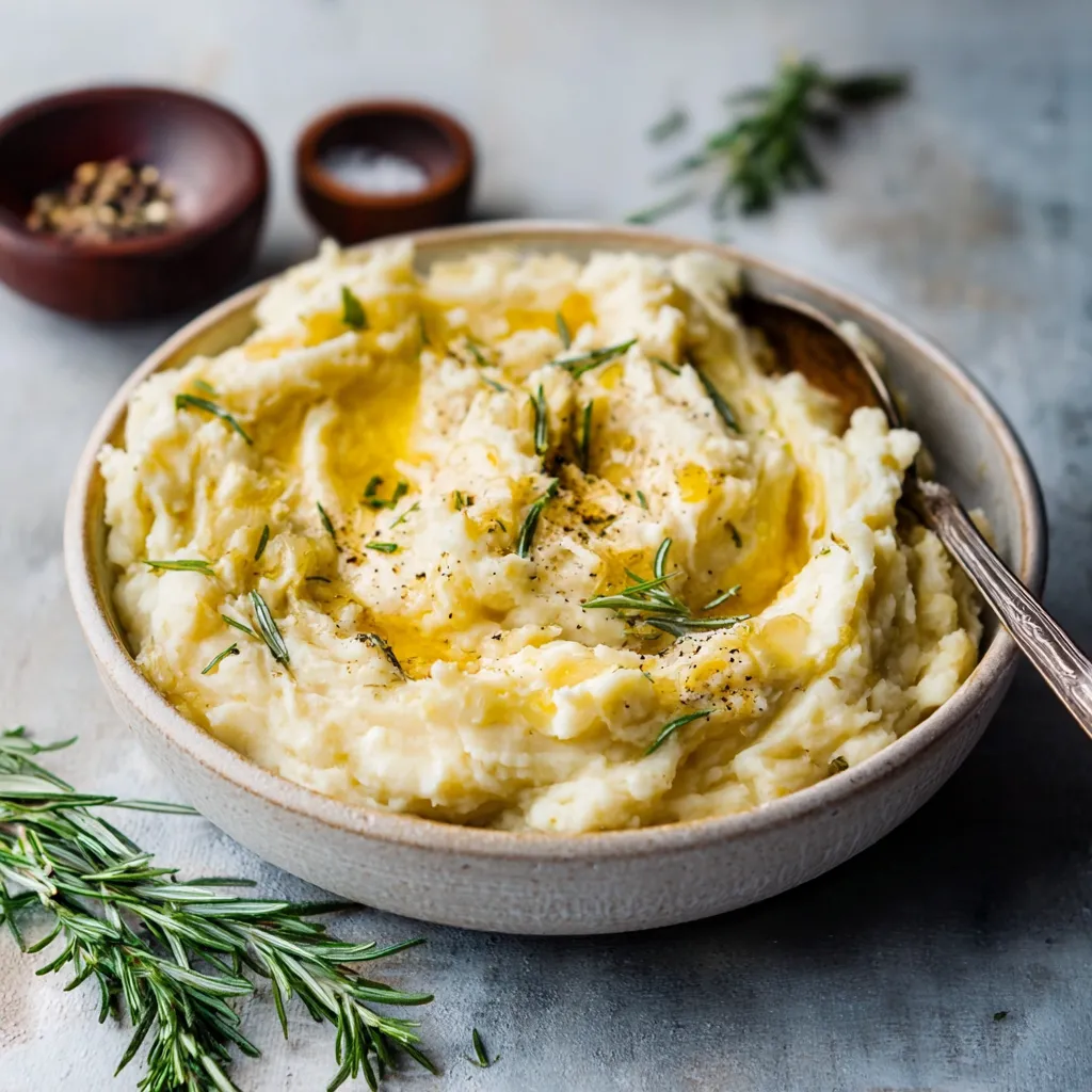 ROSEMARY GARLIC MASHED POTATOES ULTIMATE