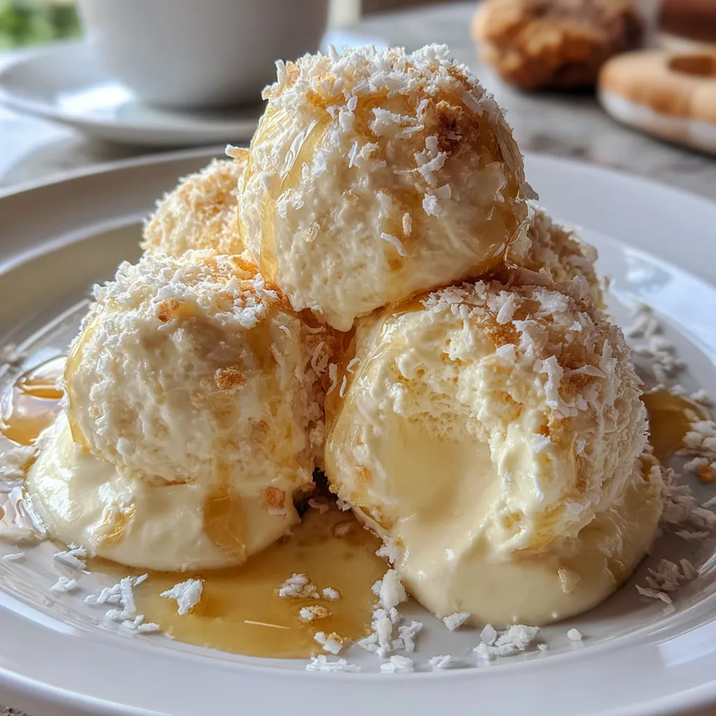 SWEETENED CONDENSED MILK SNOWBALLS EASY