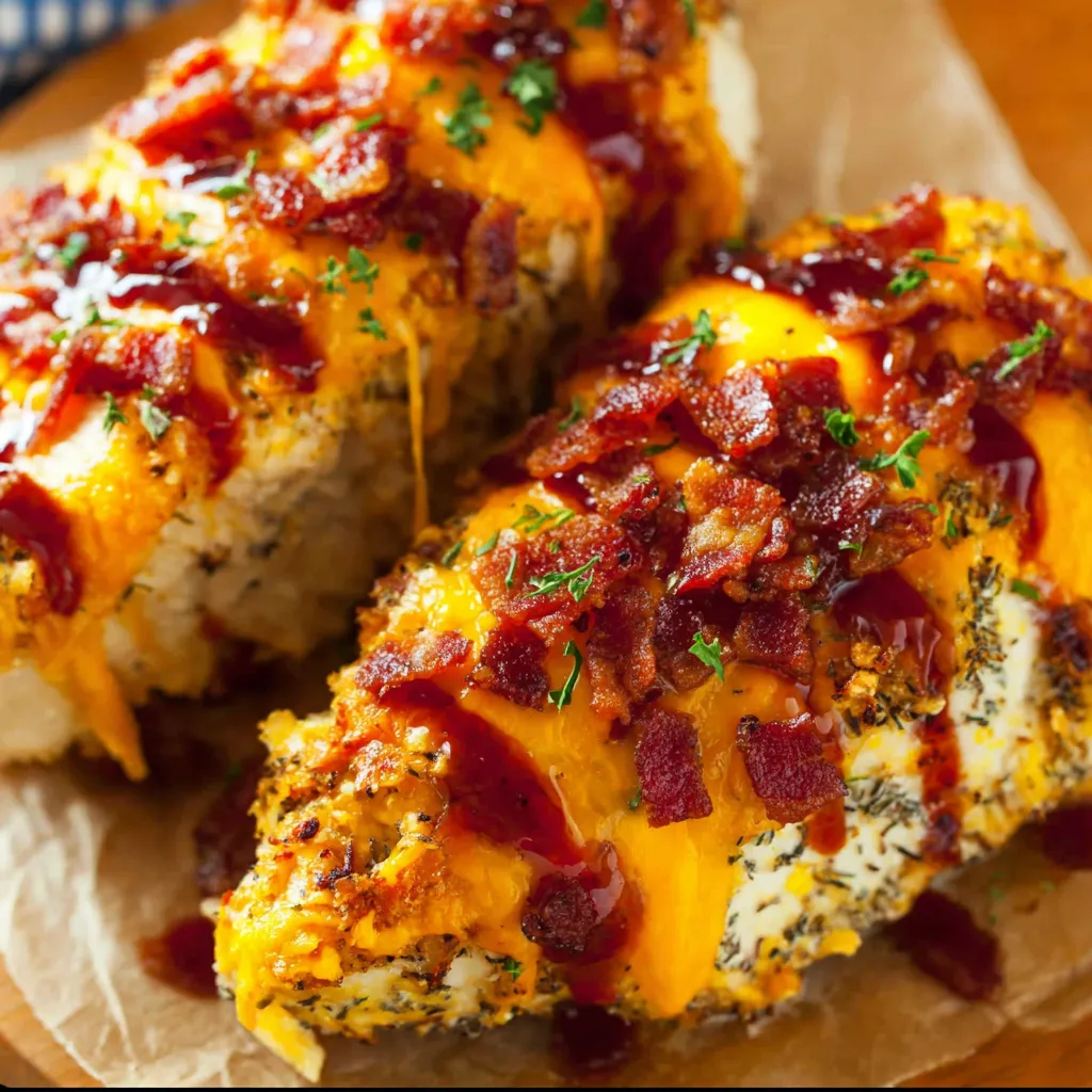 ULTIMATE BAKED CRACK CHICKEN BREASTS