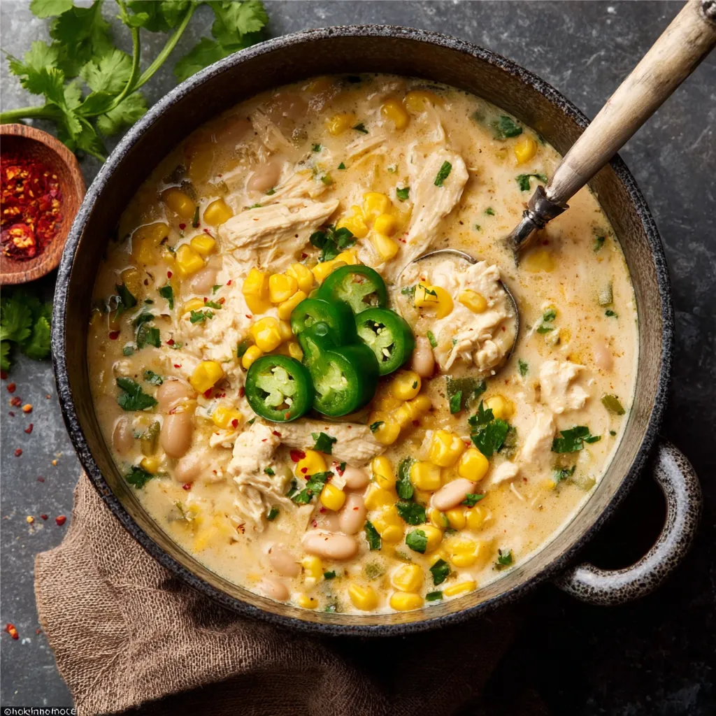 AMAZING HIGH PROTEIN WHITE CHICKEN CHILI