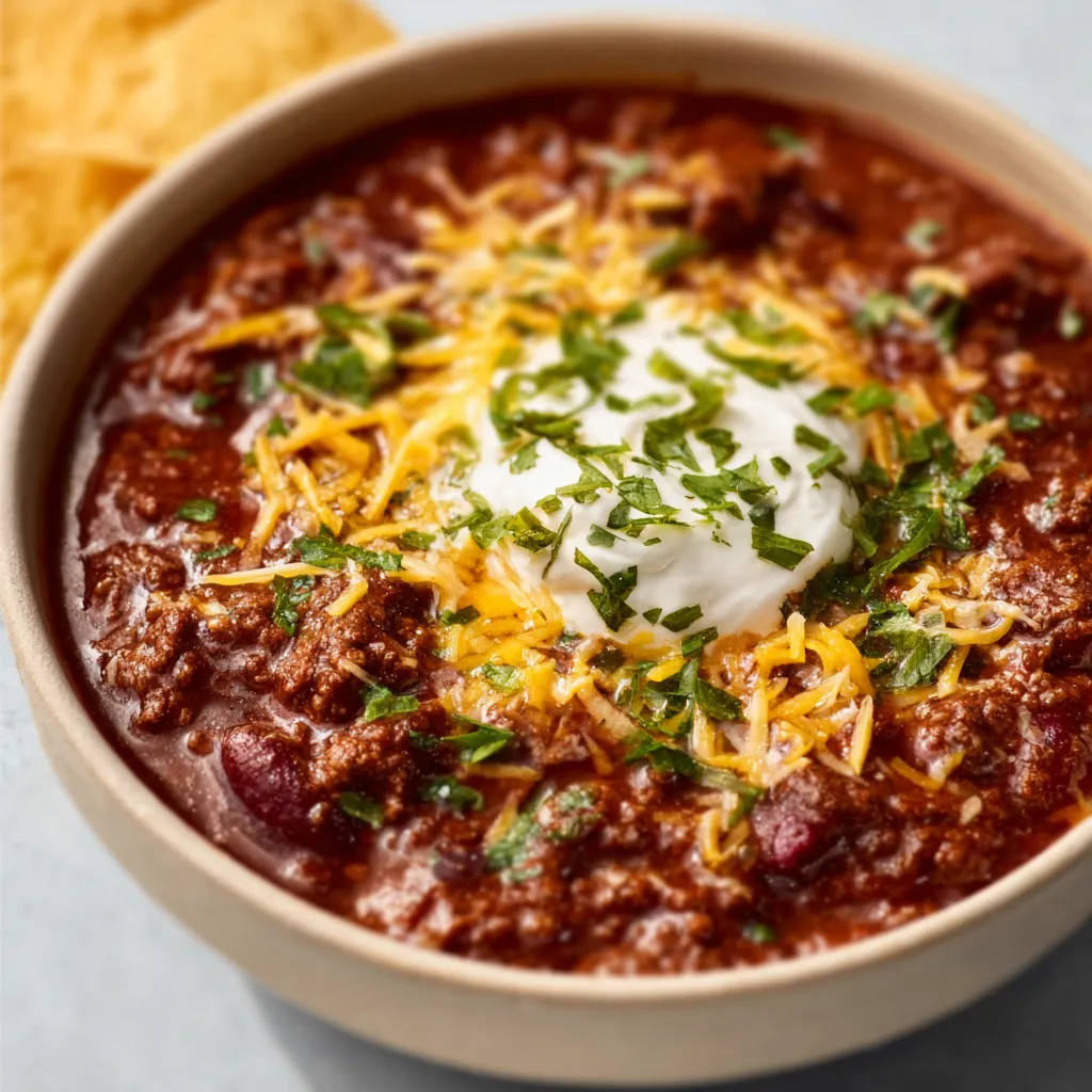 BEST BEEF CHILI RECIPE