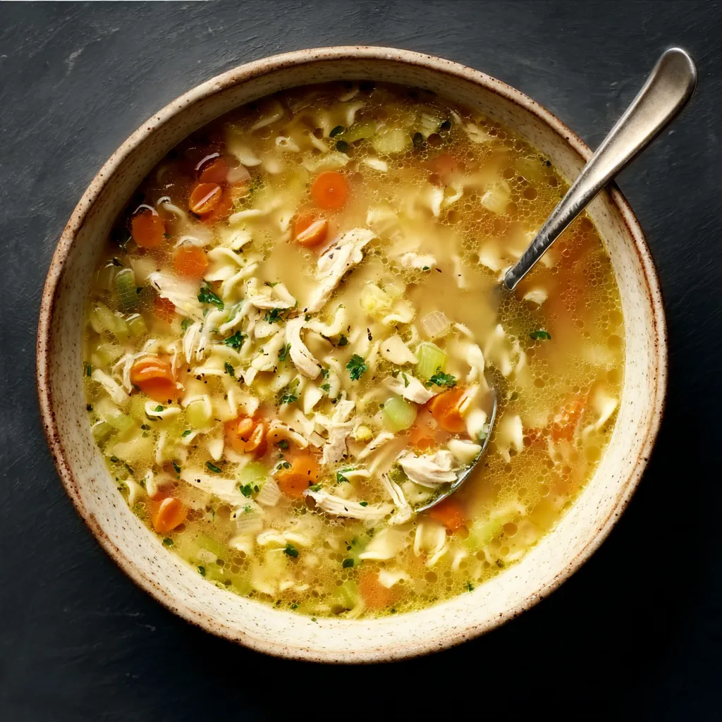 BEST CHICKEN NOODLE SOUP EVER