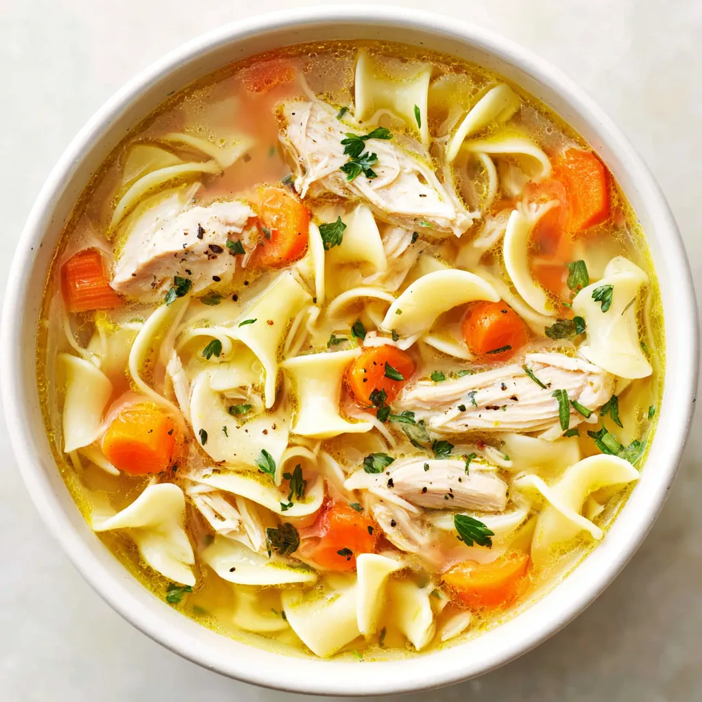 BEST CHICKEN NOODLE SOUP