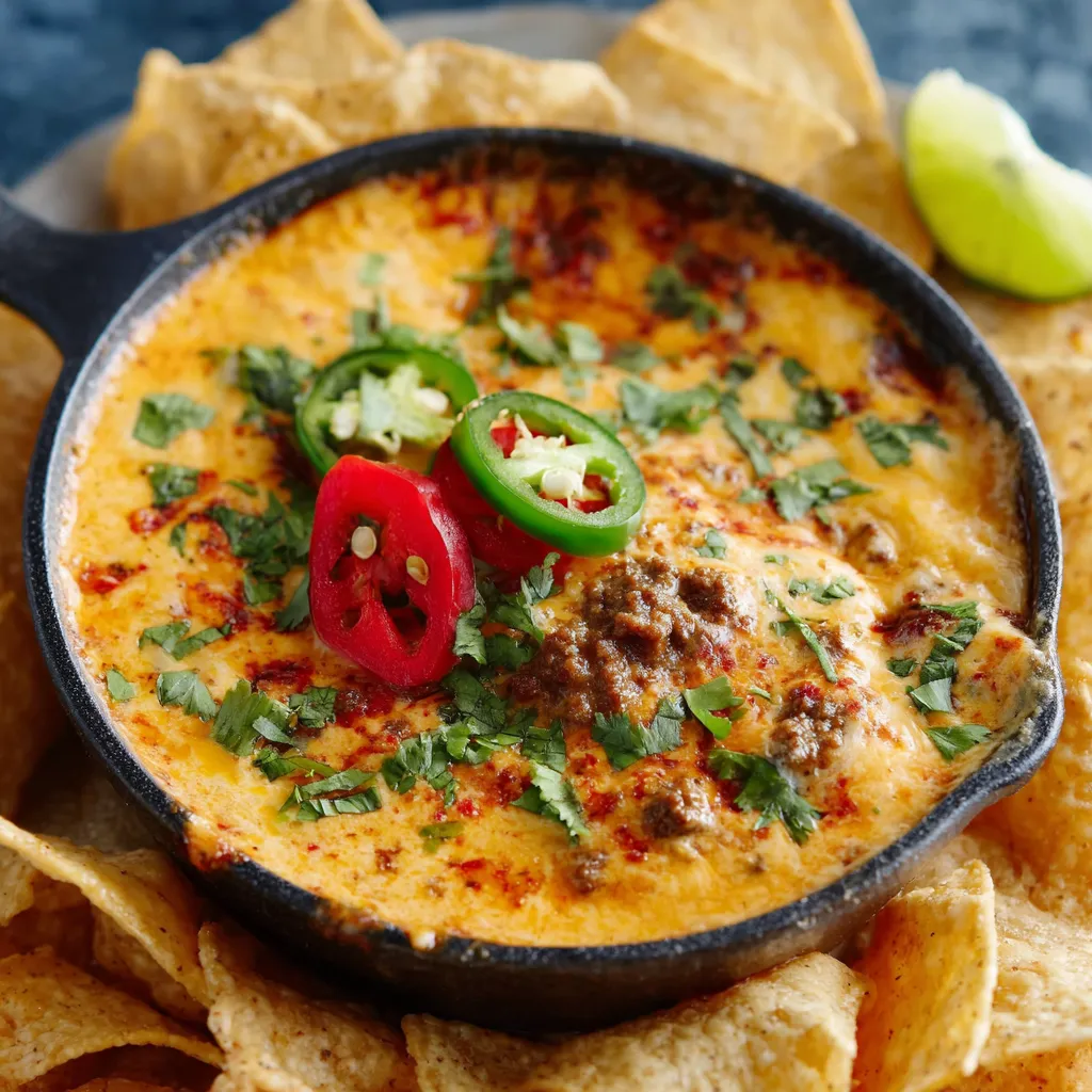 BEST CREAMY QUESO DIP EVER