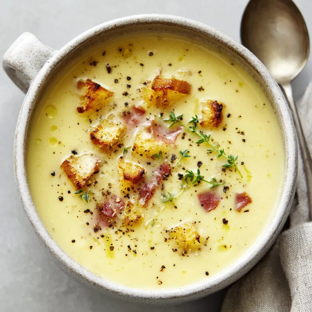 BEST POTATO LEEK SOUP
