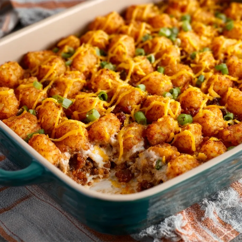 BEST TATER TOT CASSEROLE EVER