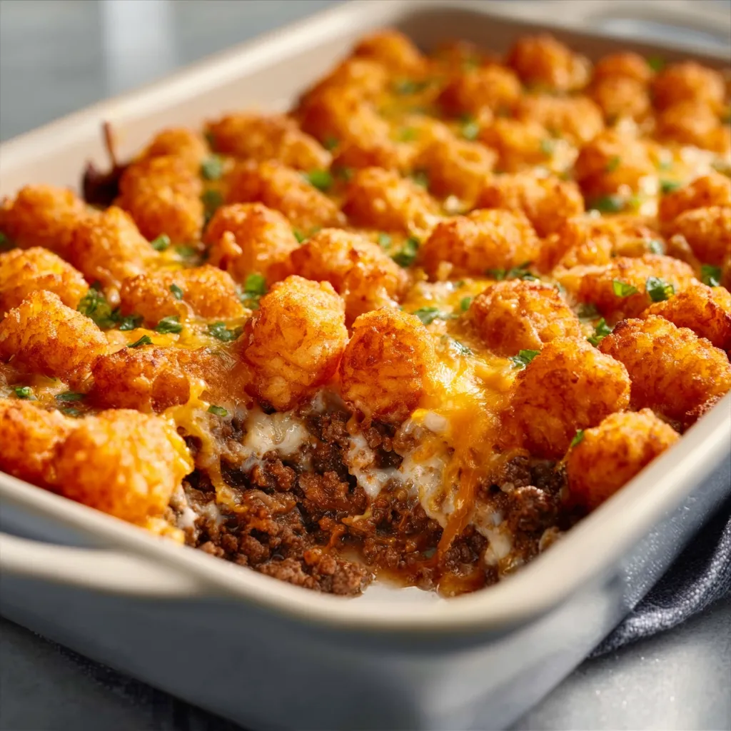 BEST TATER TOT CASSEROLE