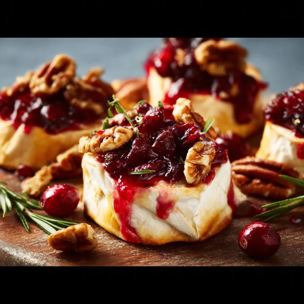 CRANBERRY BRIE CHEESE APPETIZER PERFECT
