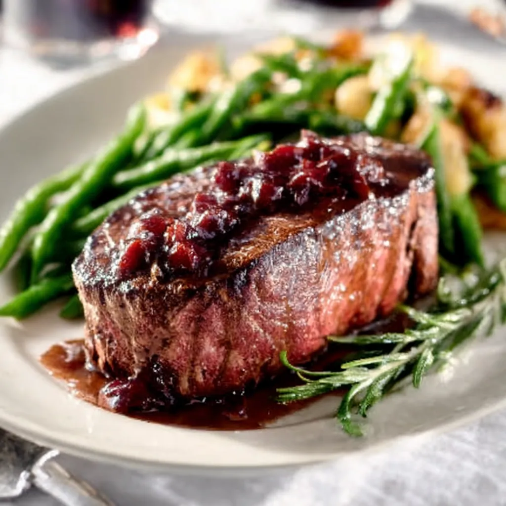 FILET MIGNON WITH RED WINE AMAZING