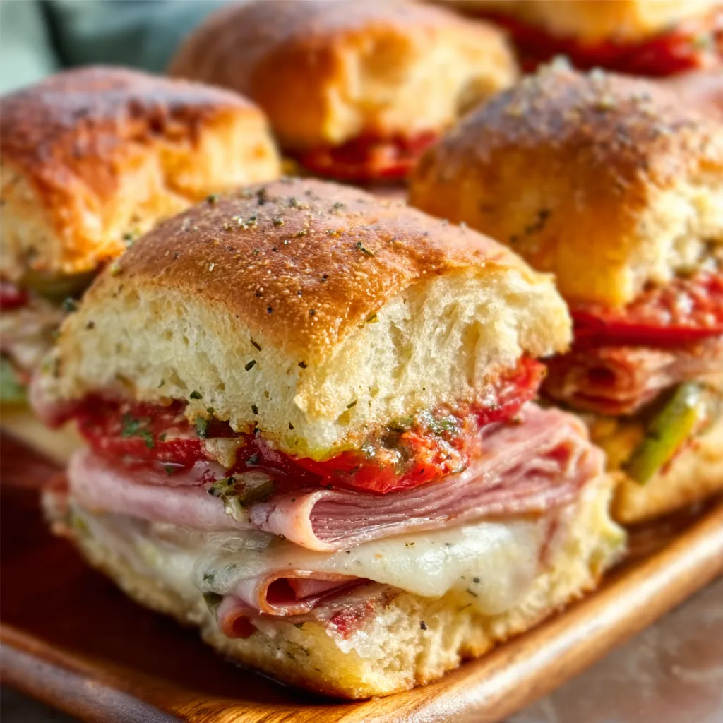 HOT ITALIAN SUB SLIDERS PERFECT