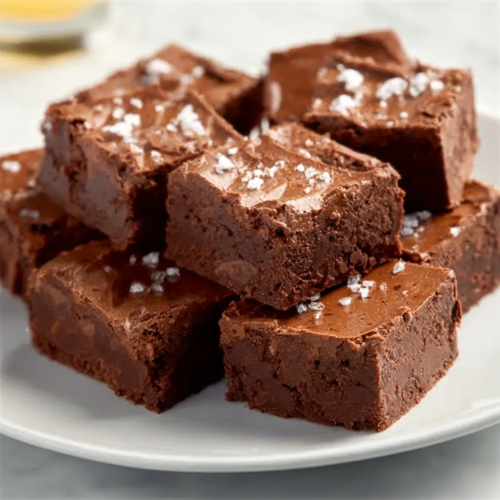 Rich and decadent Chocolate Fudge sits ready to be enjoyed in this featured image.