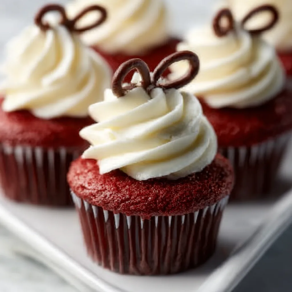 IRRESISTIBLE RED VELVET CUPCAKES