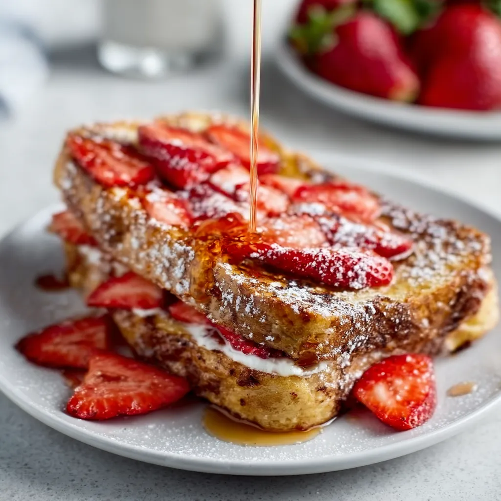 IRRESISTIBLE STRAWBERRY FRENCH TOAST