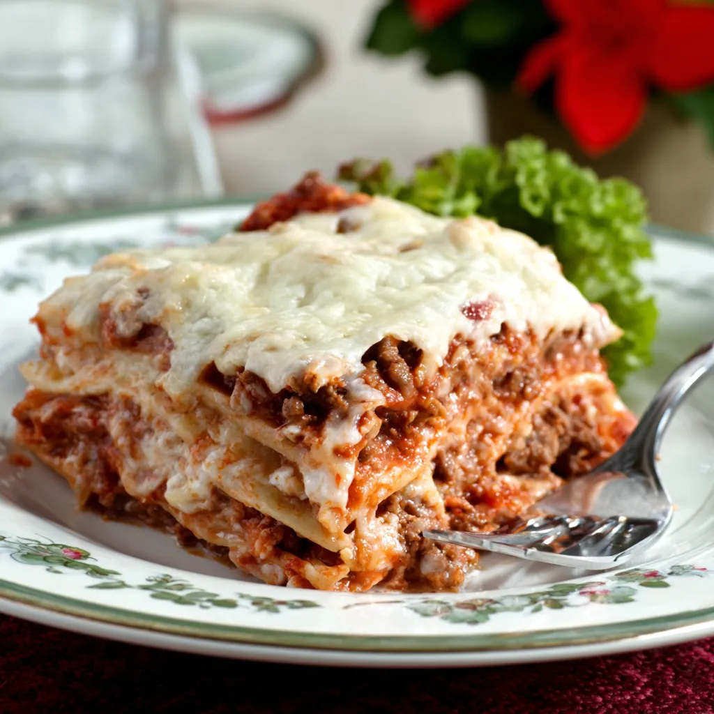 LASAGNA WITH GROUND BEEF BEST