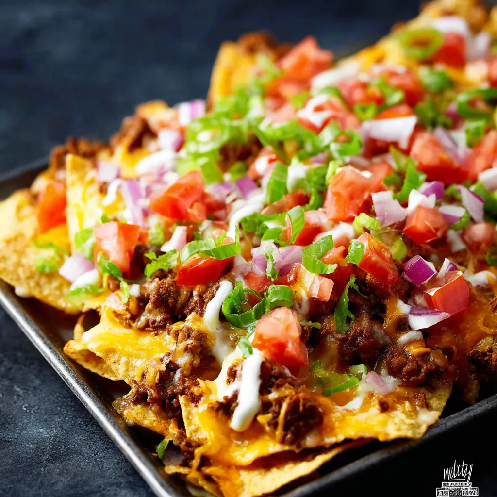 LOADED SUPREME NACHOS ULTIMATE RECIPE