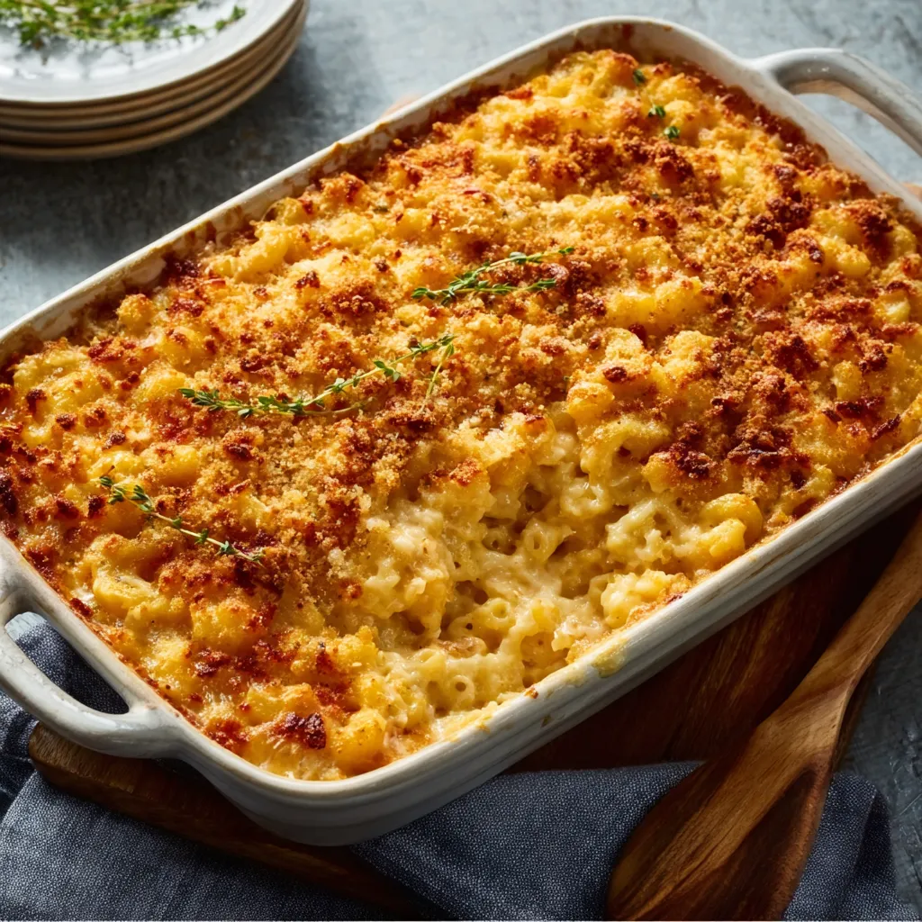 PERFECT BAKED MAC AND CHEESE