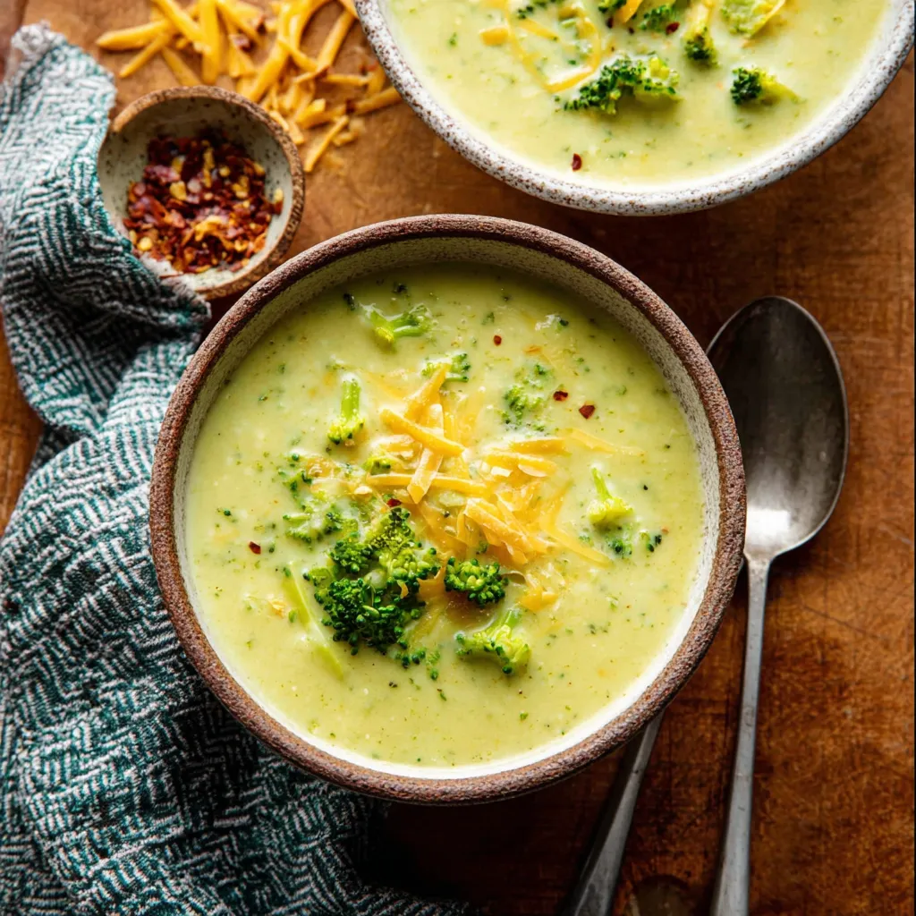 PERFECT BROCCOLI CHEDDAR SOUP
