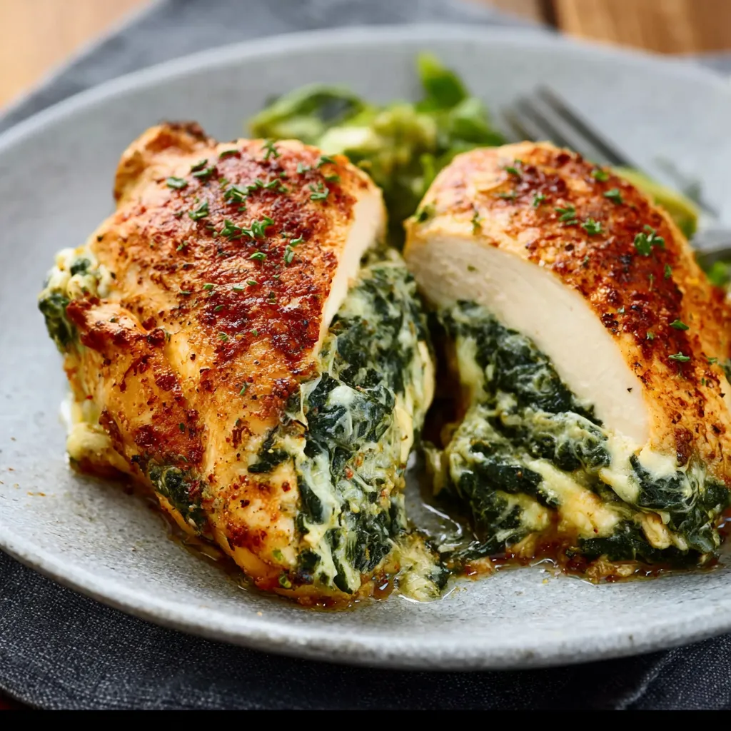 SPINACH STUFFED CHICKEN BREASTS BEST