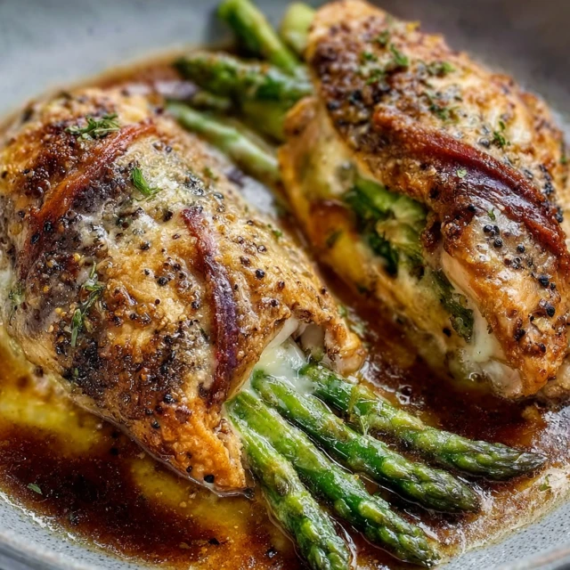 Asparagus Stuffed Chicken Breast Recipe