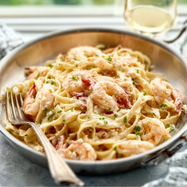 Creamy Shrimp Alfredo Recipe