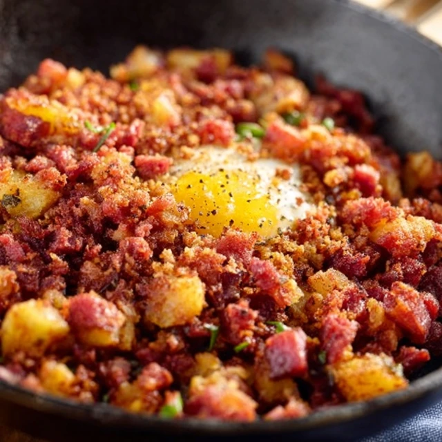 Crispy Corned Beef Hash Recipe