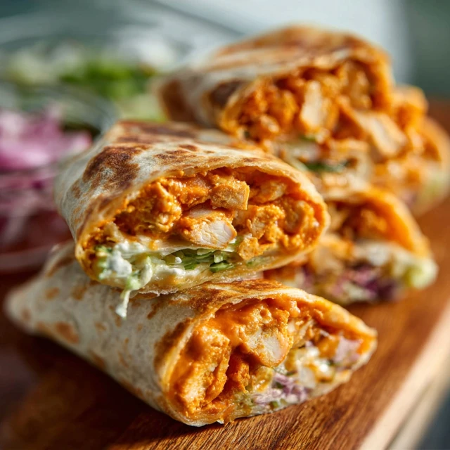 Buffalo Chicken Wraps Recipe
