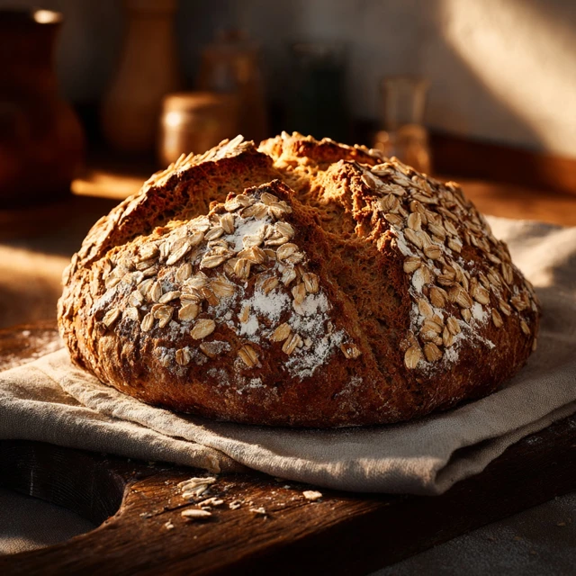 Traditional Oatmeal Soda Bread Recipe