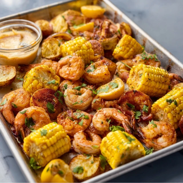 Sheet Pan Shrimp Boil Recipe