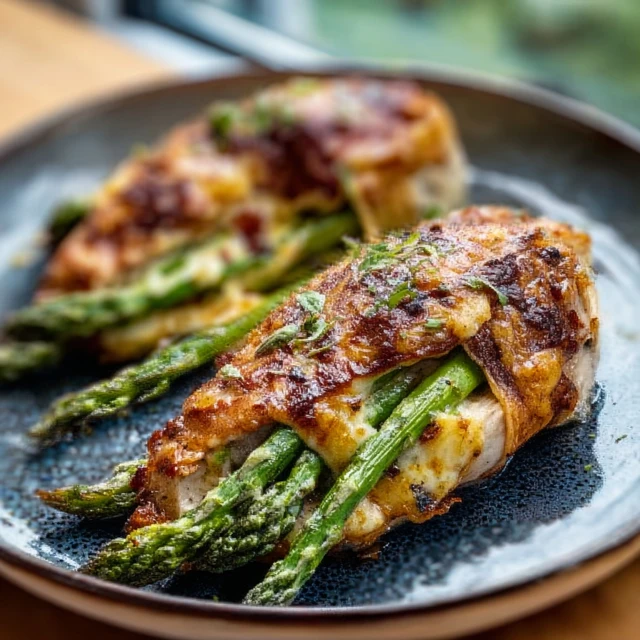 CHEESY ASPARAGUS STUFFED CHICKEN BREAST GOALS