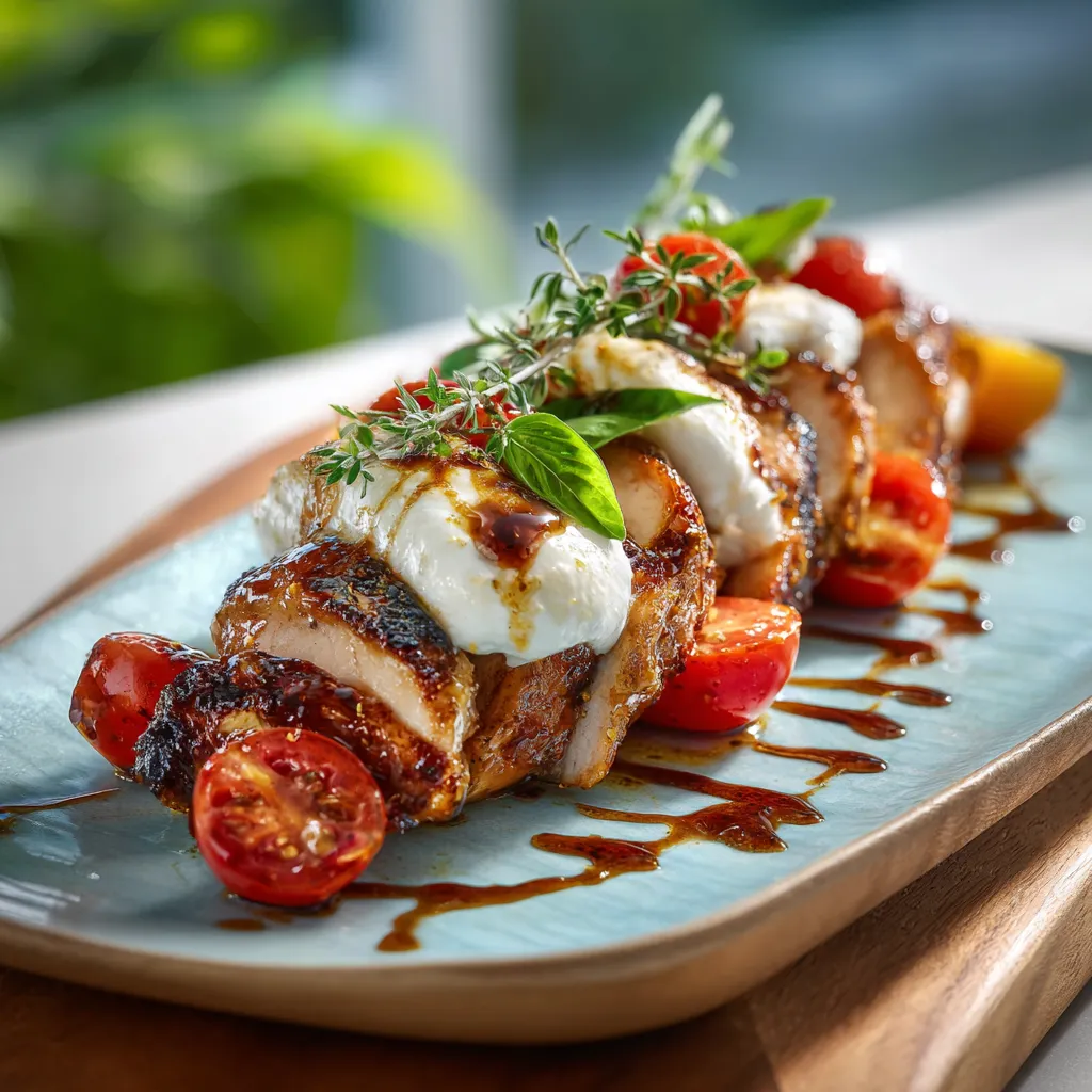 CHICKEN CAPRESE IN 20 MINUTES