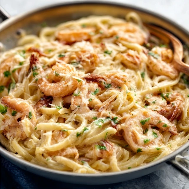 CREAMY SHRIMP ALFREDO RESTAURANT SECRETS