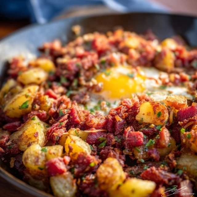 CRISPY CORNED BEEF HASH BRUNCH GOALS