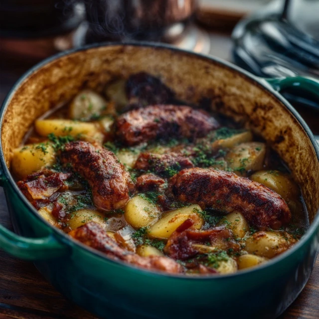 DUBLIN CODDLE A HEARTY SAUSAGE STEW
