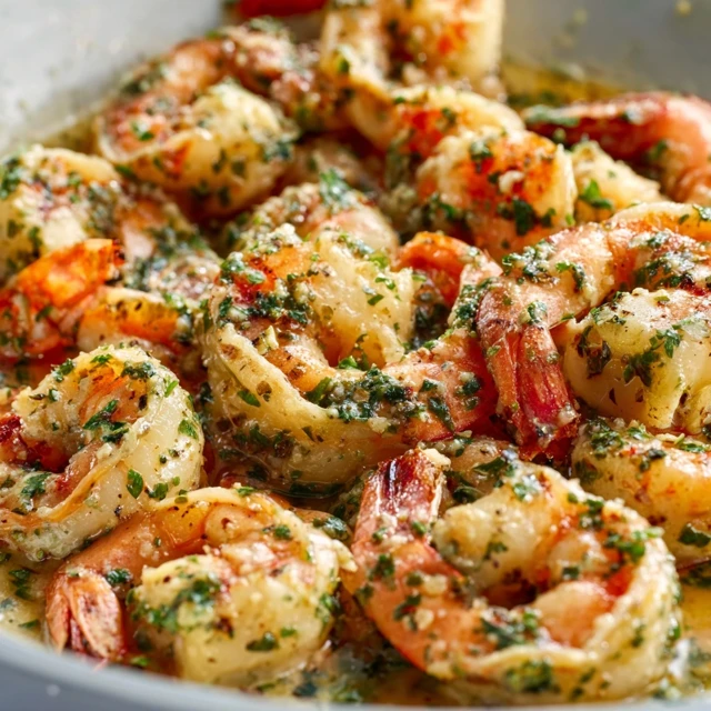 GARLIC BUTTER SHRIMP SCAMPI IN 15 MINUTES