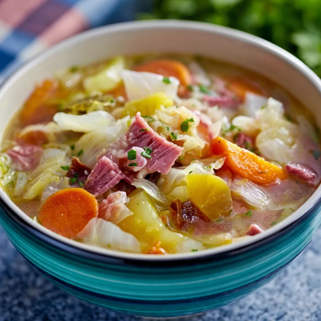 LEFTOVER CORNED BEEF AND CABBAGE SOUP RECIPE