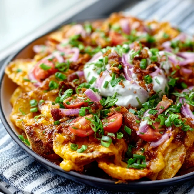 LOADED IRISH NACHOS YOUR FAVORITE PUB SNACK