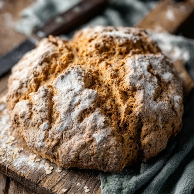 RUSTIC OATMEAL SODA BREAD THE OLD WAY