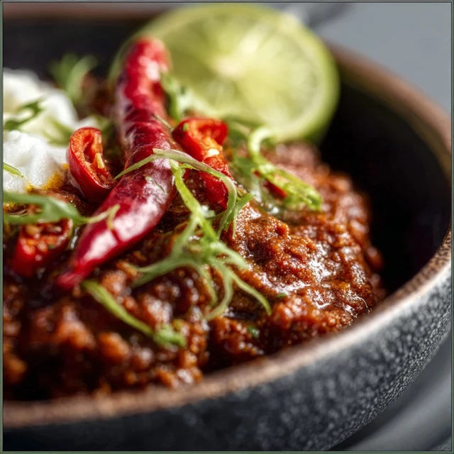 SPICY CHILI CON CARNE FOR GAME DAY