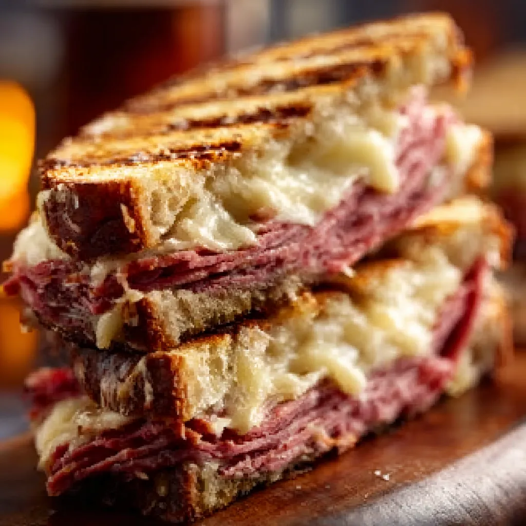 THE ULTIMATE GRILLED REUBEN SANDWICH