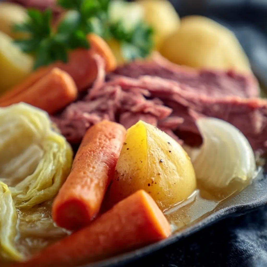 TRADITIONAL NEW ENGLAND BOILED DINNER ONE POT