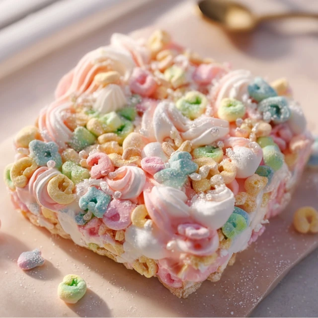 Chewy Lucky Charms Treats - Nostalgic Snack Recipe