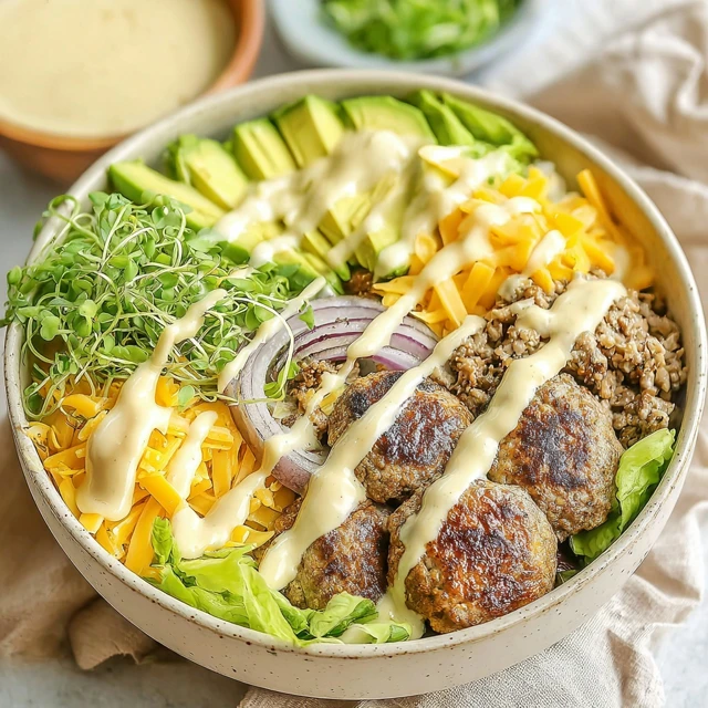 Burger Bowls Recipe
