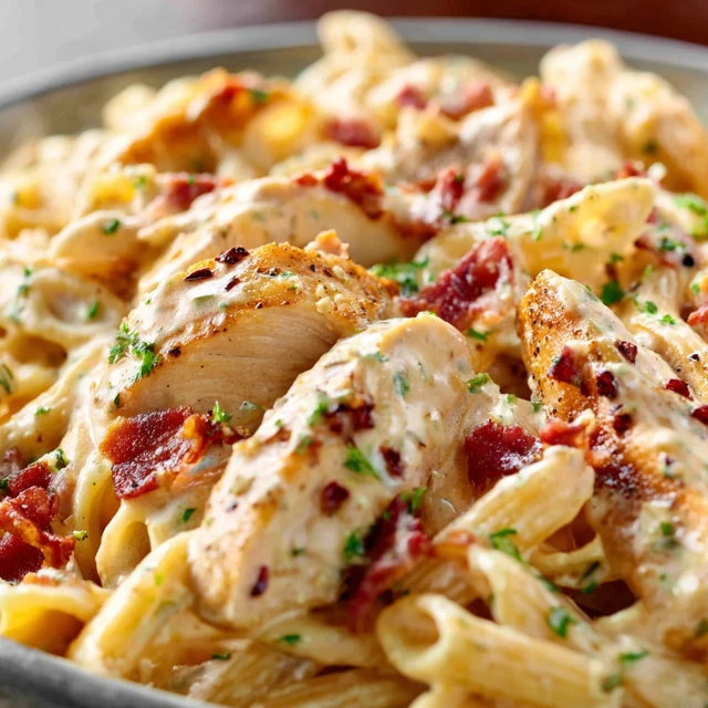 Cheesy Ranch Chicken Pasta Recipe