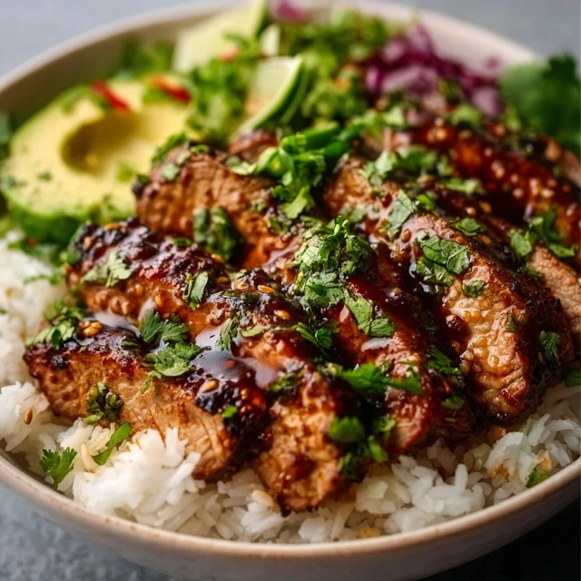 Cilantro Lime Steak Bowls Recipe