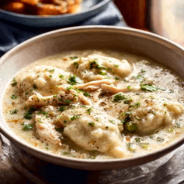 Creamy Chicken and Dumplings Soup Recipe