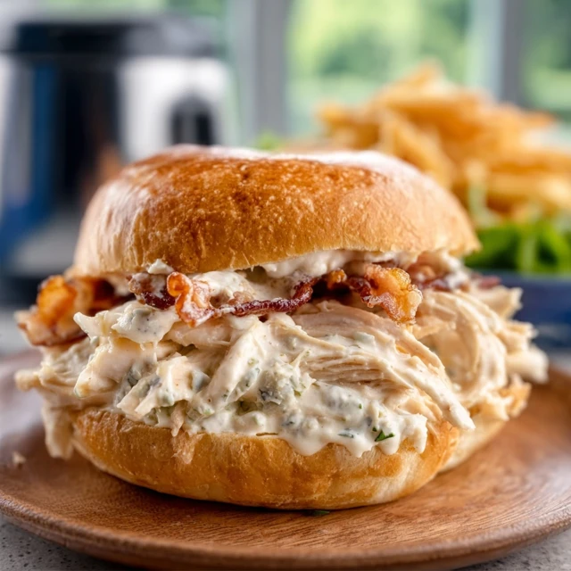 Crockpot Chicken Bacon Ranch Sliders Recipe