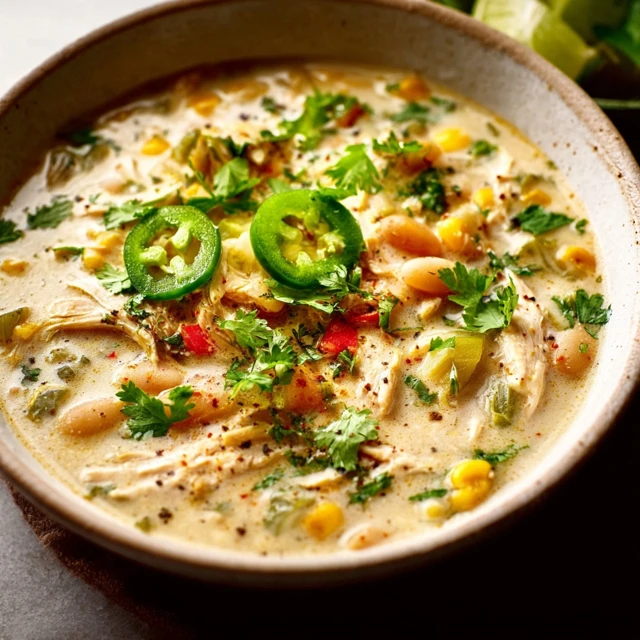Creamy White Chicken Chili Recipe