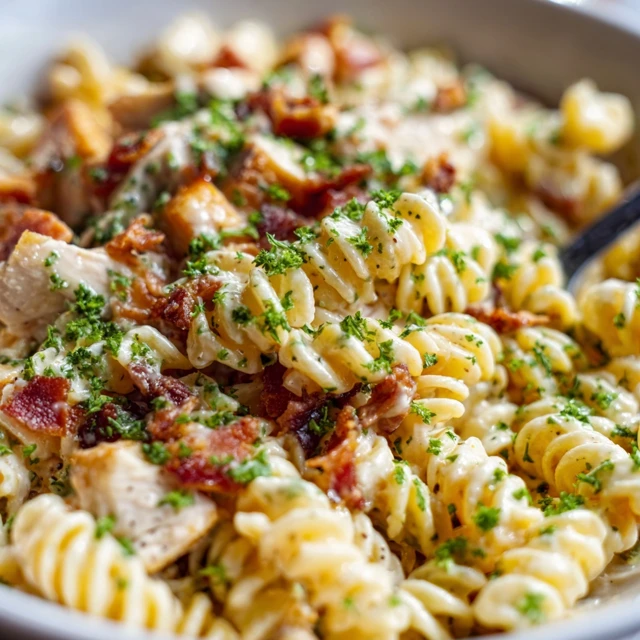 Chicken Bacon Ranch Pasta Recipe