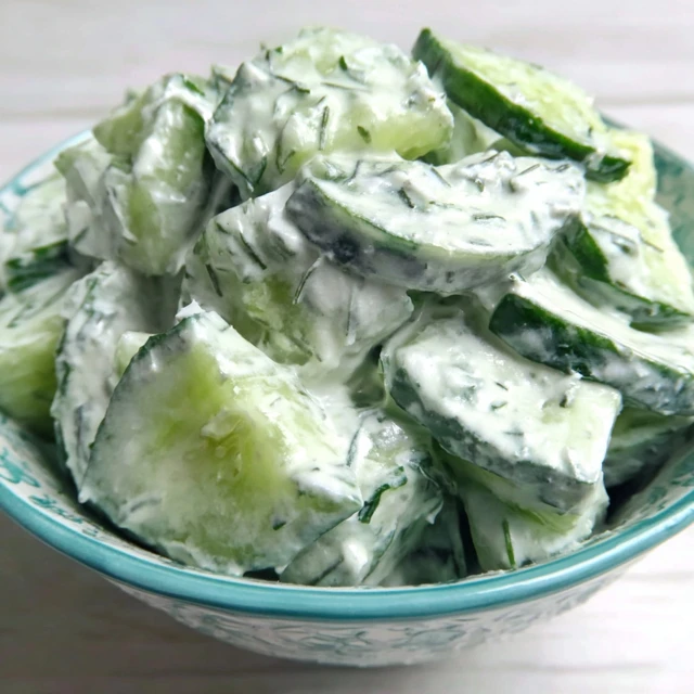 Tzatziki Cucumber Salad Recipe