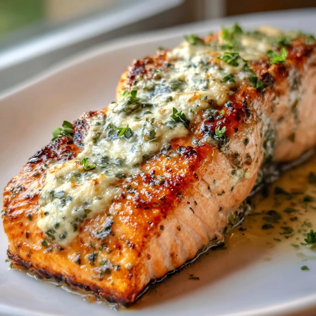 Creamy Baked Boursin Salmon Recipe